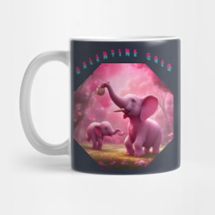 Galentines day baby elephants Mug